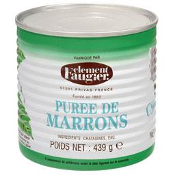 FAUGIER PURÉE DE MARRON BOITE 1/2 439G
