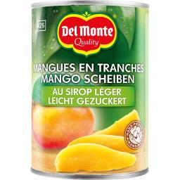 DEL MONTE MANGUE EN TRANCHES EXOTICS DEL MONTE 245G