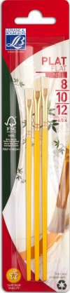 LEFRANC ET BOURGEOIS ASST 3 BROSSES N°8-10-12 FSC