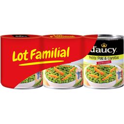 D'AUCY POIS EXTRA FINS CAROTTES D'AUCY BTE 4/4 X3