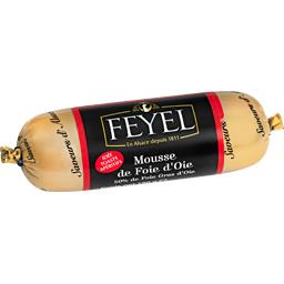 FEYEL MOUSSE FOIE GRAS OIE 50% FEYEL BÛCHETTE RONDE 150G
