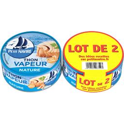 PETIT NAVIRE THON VAPEUR PETIT NAVIRE 2X130G