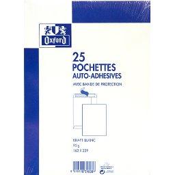OXFORD 25 POCH. KRAFT BLANC 162X229  NF