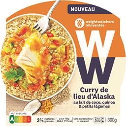 WEIGHT WATCHERS WEIGHT WATCHERS CURRY DE  LIEU  D'ALASKA AU LAIT D