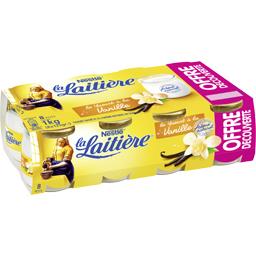 LA LAITIERE LA LAITIERE YAOURT VANILLE POT 8X125G OD