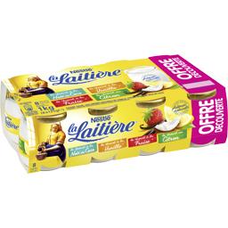 LA LAITIERE YAOURT AROME NATUREL PANACHE LA LAITIERE 8X125G OFF DECOUVERTE