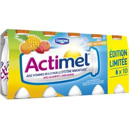 ACTIMEL ACTIMEL SAVEUR MULTIFRUITS 10X100G EDITION LIMITEE
