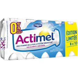 ACTIMEL ACTIMEL NATURE 0%MG 10X100G EDITION LIMITEE