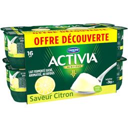 ACTIVIA ACTIVIA BIFIDUS SAVEUR CITRON 16X125G OD