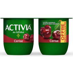 ACTIVIA ACTIVIA FRUITS CERISES 4X125G OD