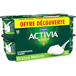 ACTIVIA ACTIVIA BRASSE NATURE 16X125G OFFRE DECOUVERTE