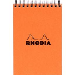 RHODIA BLOC RELIURE INT MICROPERFORE 74X105 160 P 5X5 VELIN SURFIN P E F C 80