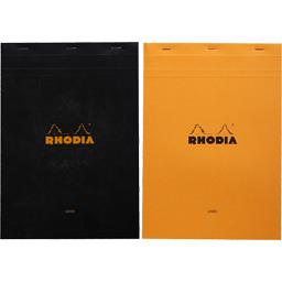RHODIA BLOC NON PERFORE 210X297 160 PAGES LIGNE+MARGE PAPIER VELIN SURFIN P.E