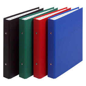 EXACOMPTA CLASSEUR DOS DE 35 MM 170X220 2 ANNEAUX-DIAM 25-ECART 103 GARDE PAPIER