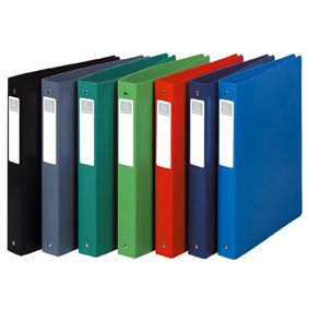 EXACOMPTA CLASSEUR EXTRA LARGE AVEC ETIQUETTE QUADRILLEE DOS DE 40 MM 242X297 4