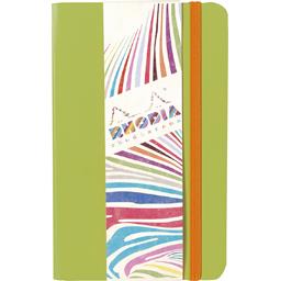 RHODIA CARNET WEBBIES A ELASTIQUES 148X210 192 P LIGNE PAP.VELIN SURFIN IVOIR