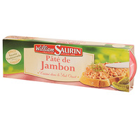 WILLIAM SAURIN PÂTÉ AU JAMBON WILLIAM SAURIN 1/10 X3 230G