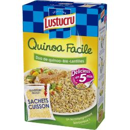 LUSTUCRU QUINOA FACILE LUSTUCRU DUO 2X150G