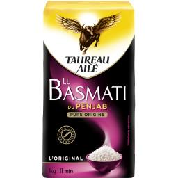 TAUREAU AILE RIZ TA BASMATI PENJAB 1KG