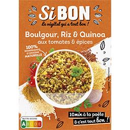 SI BON Melange de riz & quinoa Boite 280g