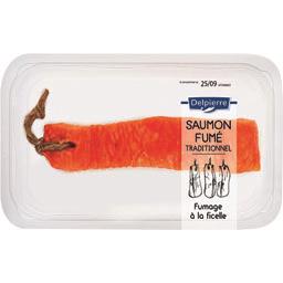 DELPIERRE DELPIERRE PAVÉ SAUMON FUMÉ TRADITIONNEL AQUACULTUR