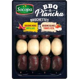 SOCOPA BROCHETTE DE MINI BOUDINS SOUS ATMOSPHÈRE SOCOPA X4 300G