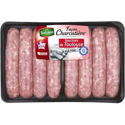 VALTERO SAUCISSE DE TOULOUSE SPÉCIALE VALTERO X8 100G