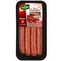 SOCOPA MERGUEZ VÉRITABLES SOCOPA S/ATMOSPHÈRE X4 220G