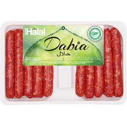 SOCOPA MERGUEZ PUR BOEUF HALAL SOCOPA X18 1KG