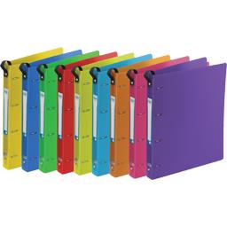 ELBA CLASSEUR 4 ANNEAUX SCHOOL LIFE PP A4 MAXI DOS 30MM +STRAP MIXTE OPAQU