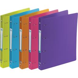 ELBA CLASSEUR 4 ANNEAUX SCHOOL LIFE PP A4 MAXI D30MM PP MIXTE OPAQUE TRANSL