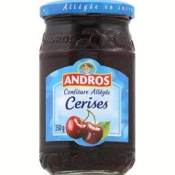ANDROS CONFITURE CERISES ALLÉGÉE ANDROS BOCAL 350G ANDROS CONFITURE CERISES ALLÉGÉE ANDROS BOCAL 350G