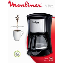MOULINEX CAFETIERE SUBITO INOX 6 TASSES