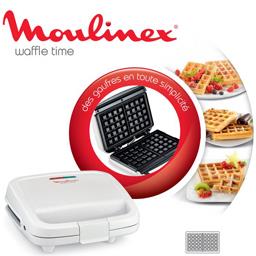 MOULINEX GAUF NEW WAFFLE TIME 1PL BLC EU