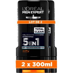 MEN EXPERT DOUCHE TOTAL CLEAN MEN EXPERT 2X300ML