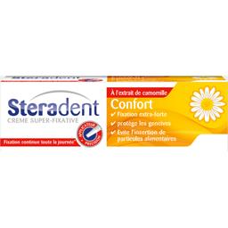 STERADENT CRÈME FIXATIVE CONFORT CAMOMILLE STERADENT 40G
