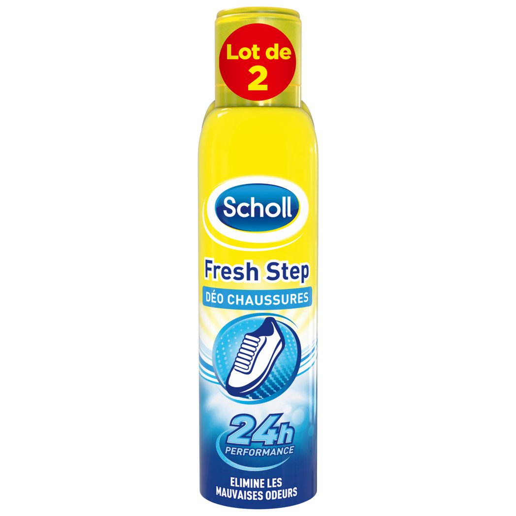SCHOLL SCHOLL CHAUSSURES SPRAY 2X150ML