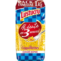 LUSTUCRU COQUILLETTES CUISSON RAPIDE 3MN LUSTUCRU CELLO 1KG
