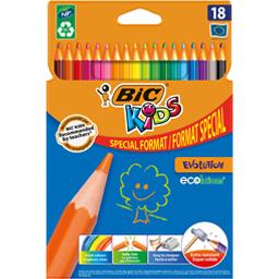 BIC CORPS HEXAGONAL COLORE - RESINE DE SYNTHÈSE - PAS D'ECHARDE EN CAS DE