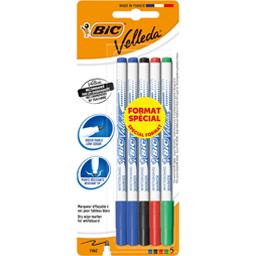 BIC CORPS PLASTIQUE - CAPUCHON VENTILÉ - ODEUR NEUTRE - POINTE OGIVE FINE