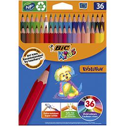 BIC CORPS HEXAGONAL COLORÉ - RÉSINE DE SYNTHÈSE - PAS D'ÉCHARDE EN CAS DE