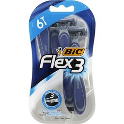 BIC RASOIR MASCULIN BIC FLEX3 COMFORT BLISTER X6
