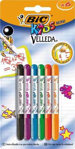BIC CORPS PLASTIQUE - FORMAT MINI - CAPUCHON VENTILÉ - ODEUR NEUTRE - POIN