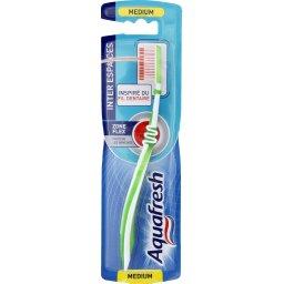 AQUAFRESH BROSSE À DENTS FLEX INTER ESPACE MEDIUM AQUAFRESH