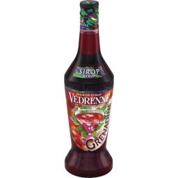VEDRENNE SIROP GRENADINE BOUTEILLE VERRE 70C
