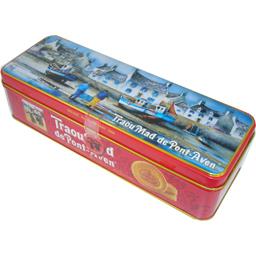 TRAOU MAD PALET VÉRITABLE TRAOU MAD PONT AVEN BOÎTE FER PLUMIER 200G