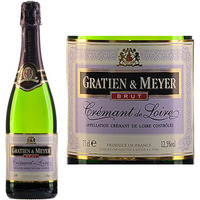 VINS AOC VIN EFFERVESCENT CRÉMANT LOIRE BLANC AOC BRUT 75CL