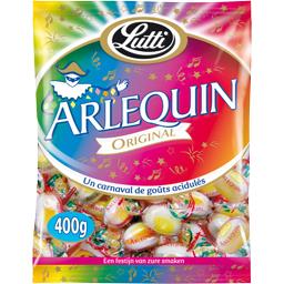 LUTTI BONBONS ACIDULÉS AUX FRUITS ARLEQUIN ORIGINAL LUTTI ST 400G