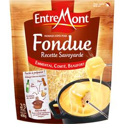 ENTREMONT FROMAGES RAPÉS FONDUE ENTREMONT 400G