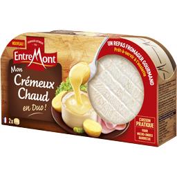 ENTREMONT FROMAGE MON CREMEUX CHAUD 2X150G